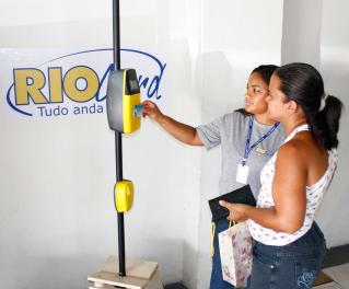 Saldo do cartão RIOCard Bilhete eletrônico no Rio de Janeiro
