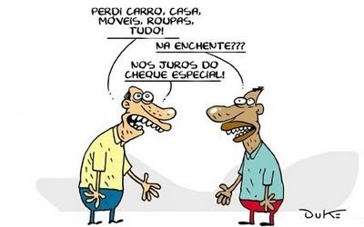 Valor dos juros do cheque especial