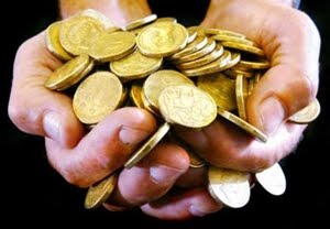 Poupando dinheiro para abrir conta
