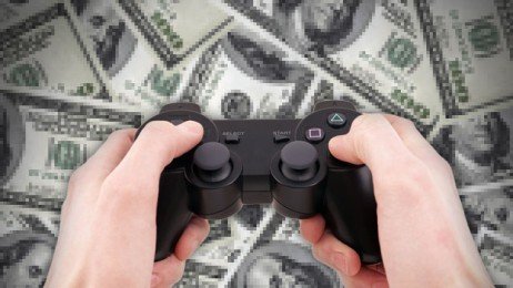 Aprendendo sobre dinheiro com jogos de videogame