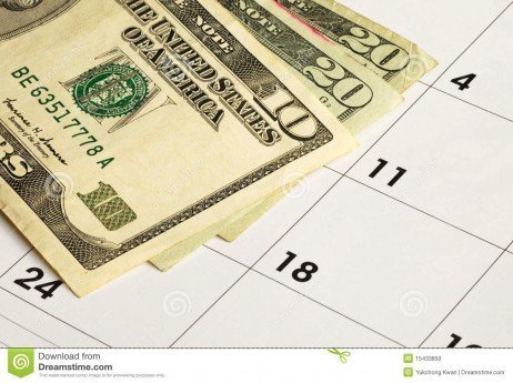 Ganhando dinheiro com calendário