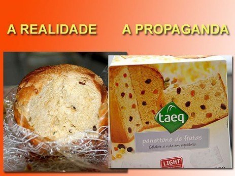 Exemplos de propagandas enganosas