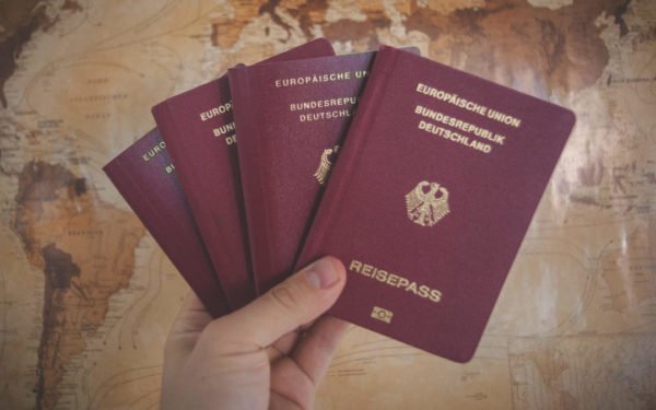 Tirando passaporte