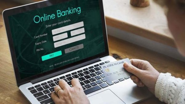 Programas de banco no computador