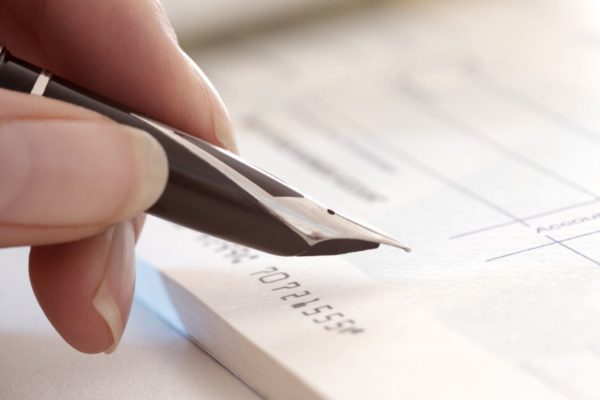 Custódia de cheques